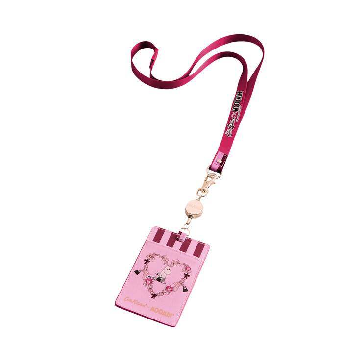 Female Set Lanyard Moomin Mamma Pink