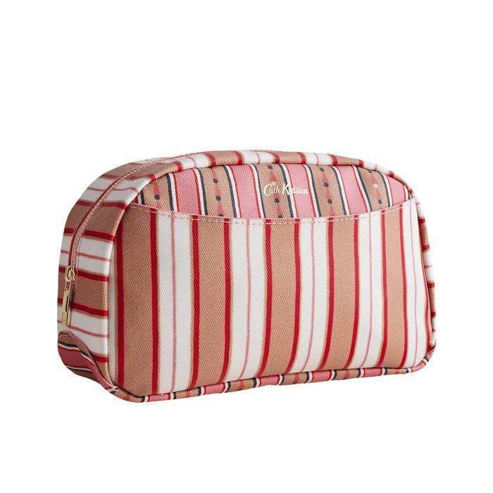 Female Travel Wallet Cath Stripe Pink