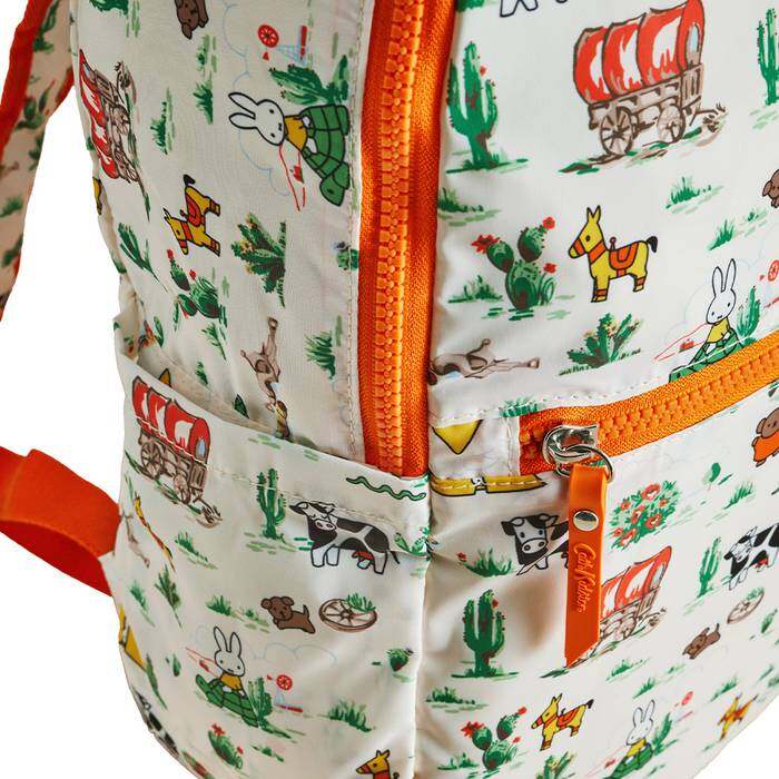 Female Foldaway Backpack Miffy Rodeo Ecru 1