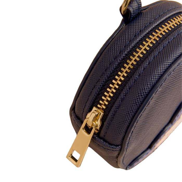 Female Clip on Purse Moomin Clouds Blue 1