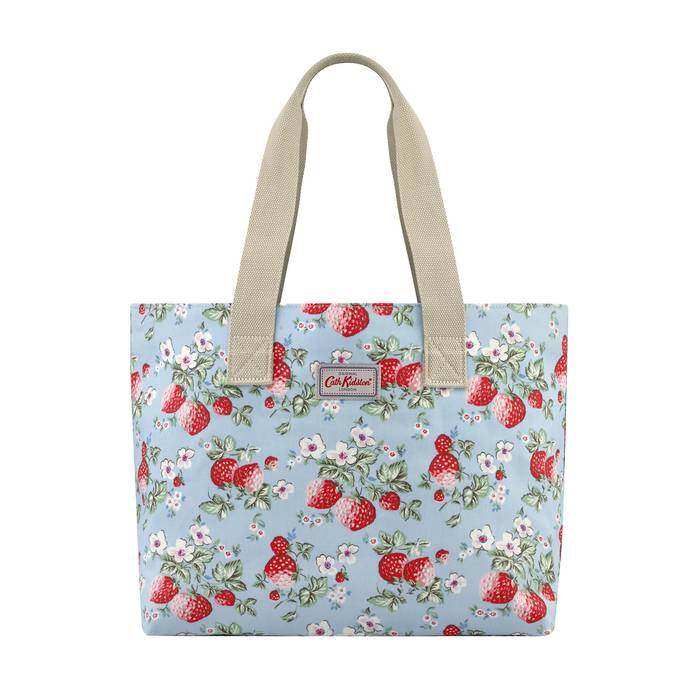Large Tote Mini Wild Strawberry Dusky Blue