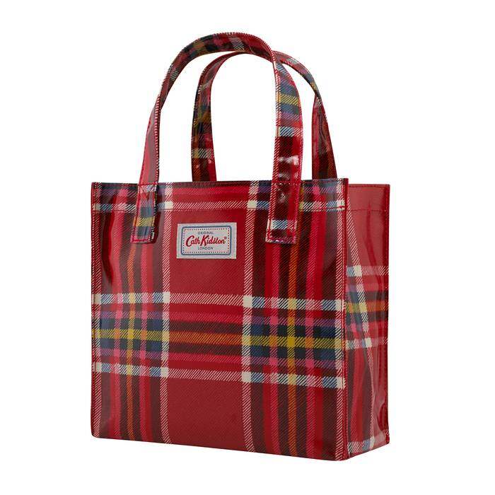 Ruby Check Small Bookbag 1