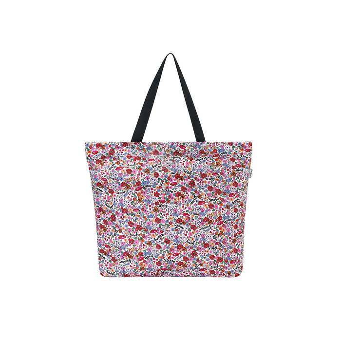 Large Foldaway Tote Brave Soul Cream