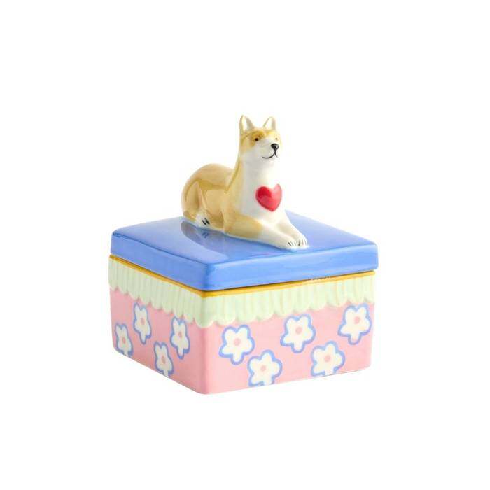 Trinket Box Plain Green