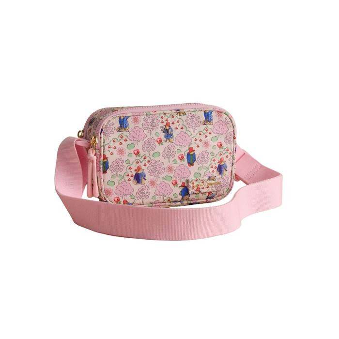 Female Utility Cross Body Bag Paddington Ditsy Pink