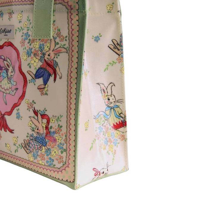 Female Small Bookbag Easter Bunnies Cream 1