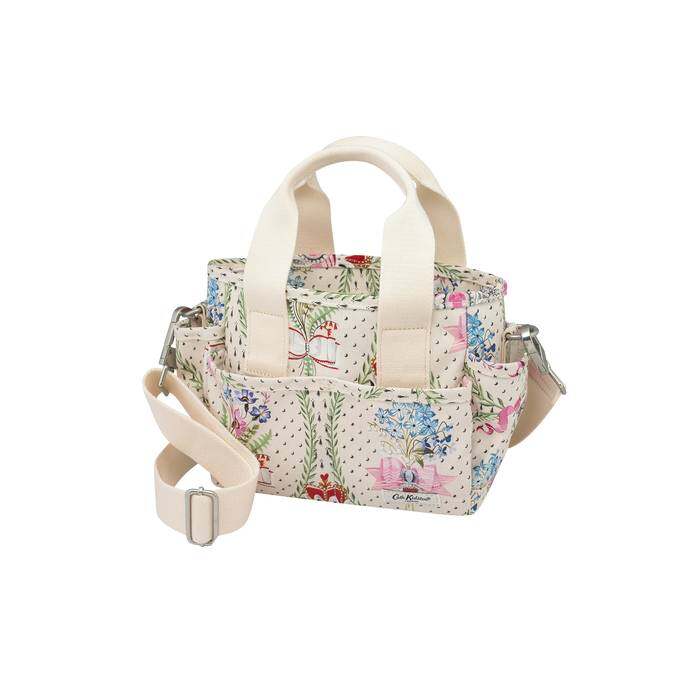 Mini Tripper Cross Body Royal Bouquets Cream