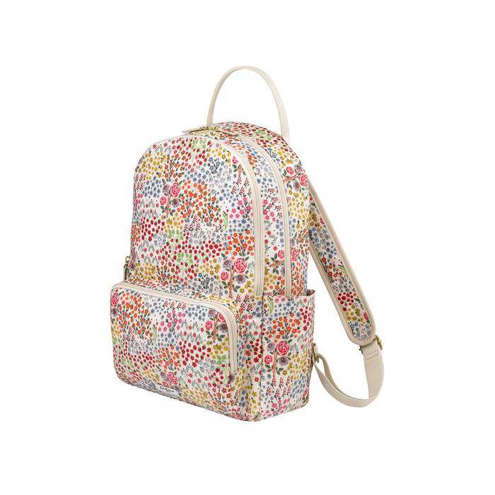 Pocket Backpack Kingdom Ditsy Cream 1