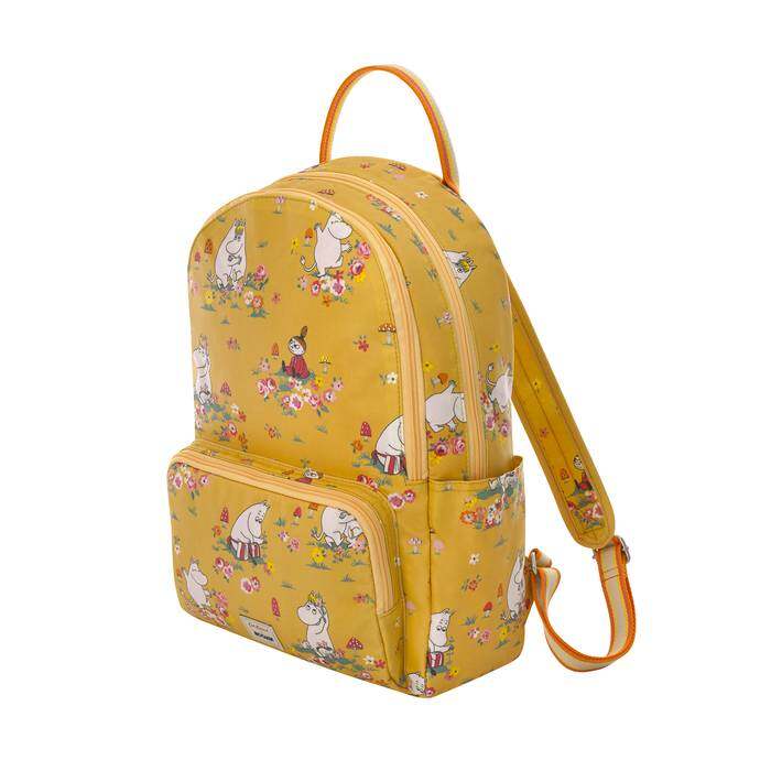 Pocket Backpack Moomins Mushroom Scenic Yellow 1