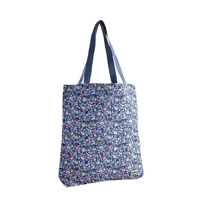 Female Foldaway Tote Dreamers Ditsy Navy