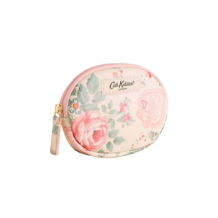 Female Oval Coin Purse Hackney Rose Pink