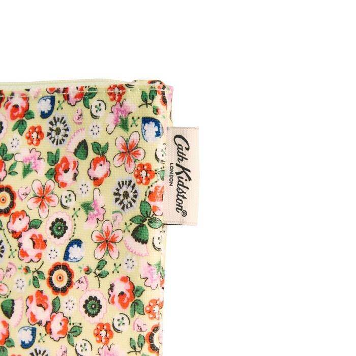 Female Zip Purse Pearly Queen Ditsy Yellow 1