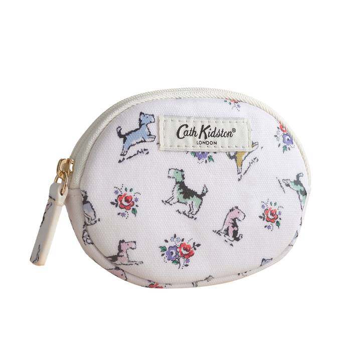 Female Oval Coin Purse Billie & Friends Ecru