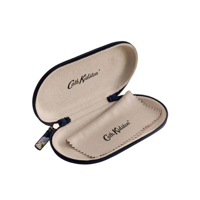Female Glasses Case Butterfly Dance Black 1
