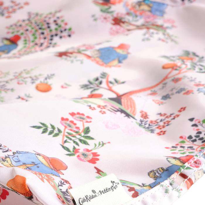 Female Foldaway Shopper Paddington Oranges Ecru 1