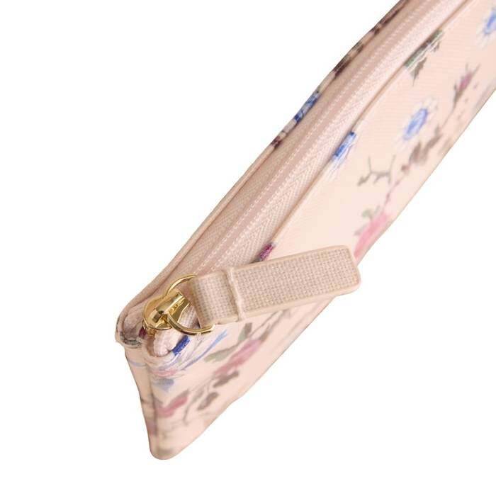 Female Zip Purse Acorn Sprig Cream 1