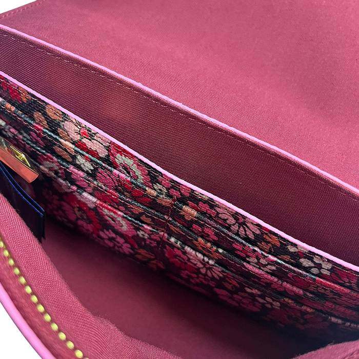 Female 2 in 1 Belt Bag Archive Ditsy Berry Red 1