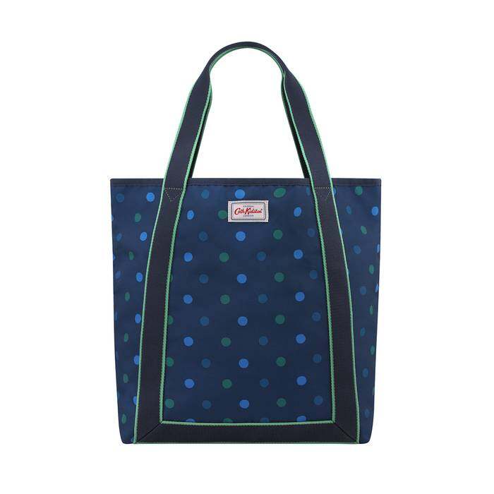 Webbing Tote Power Spot Navy