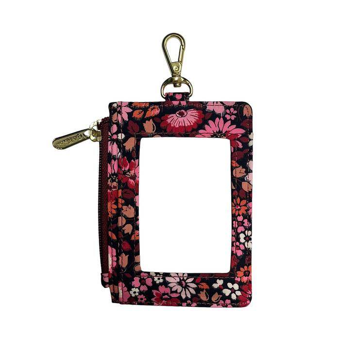 Female ID & Coin Purse Archive Ditsy Berry Red 1