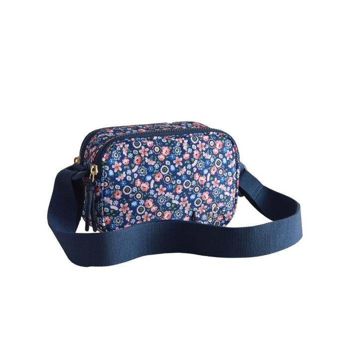 Female Utility Crossbody Pearly Queen Ditsy Navy