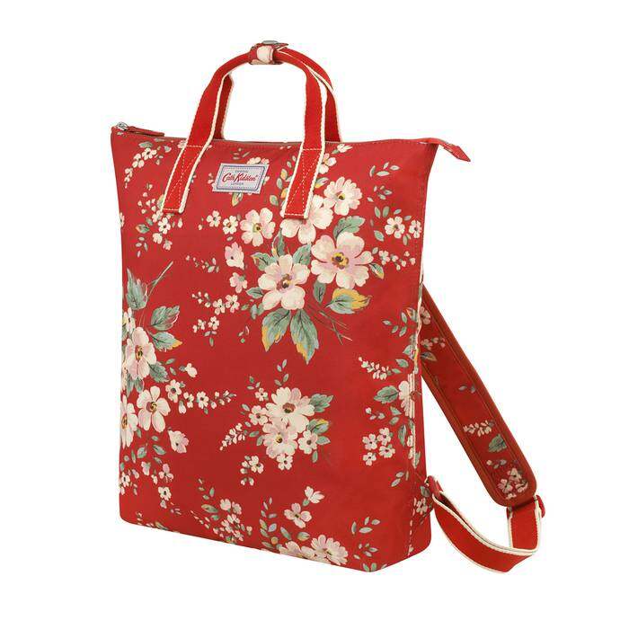 Zip-Top Backpack Spitalfields Red 1