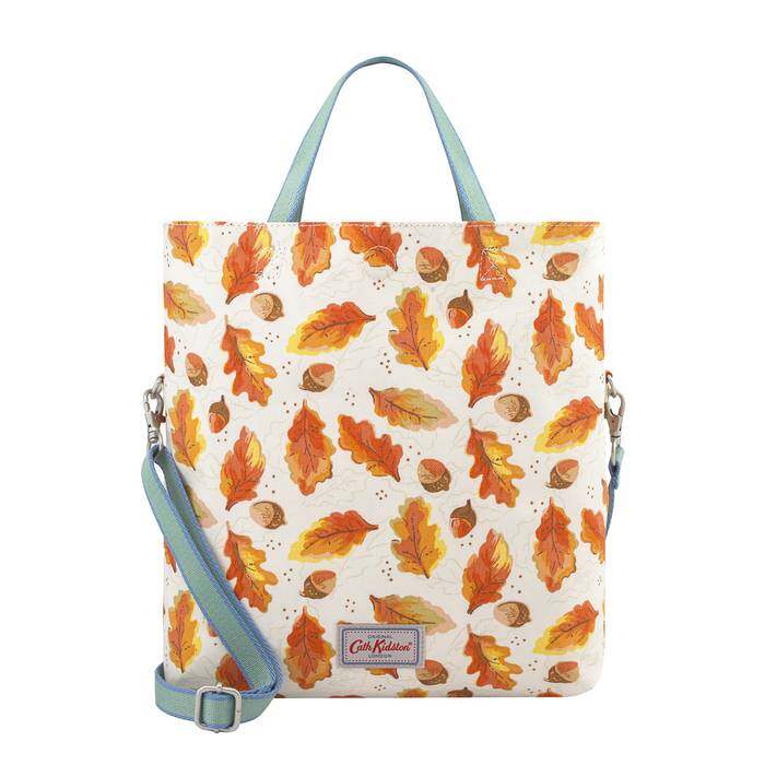Reversible Cross Body Portland Flowers Sage 1