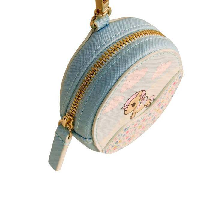 Female Clip on Purse Tokidoki Paper Dresses Blue 1