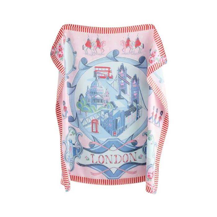 Female Scarf Queenies London Multi-Color