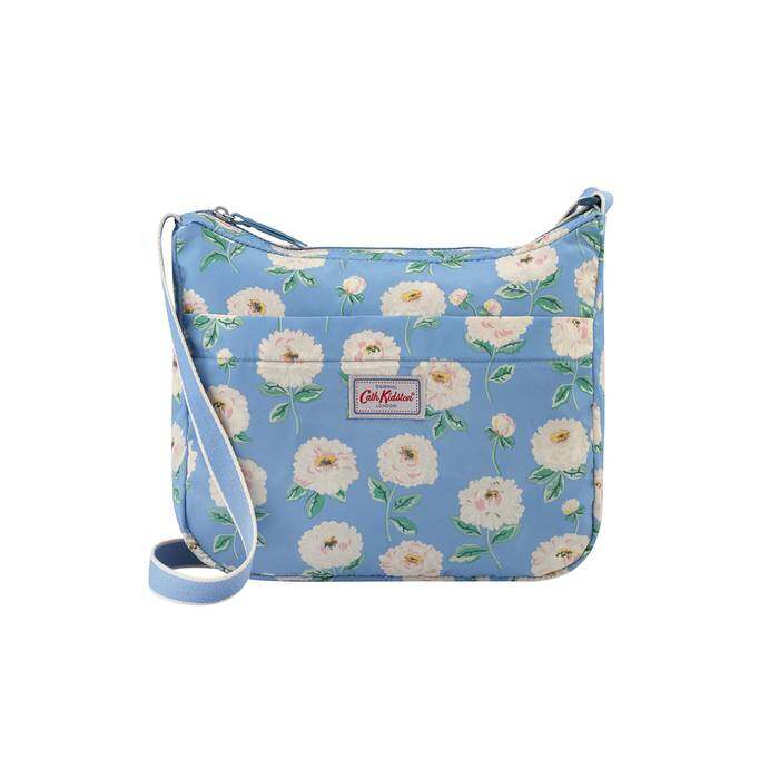 Foldaway Cross Body Dahlia Blue