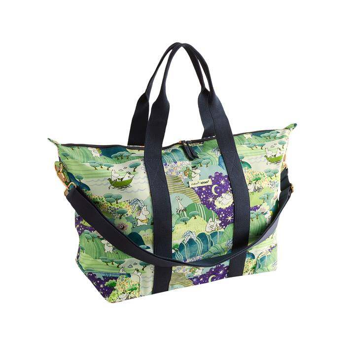 Female Overnight Bag Moomin Valley Green