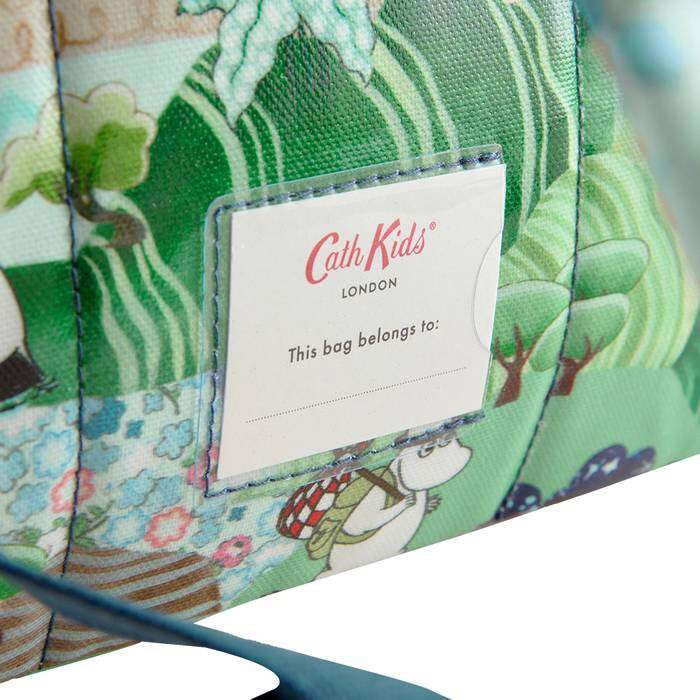 Kids Girl Large Backpack Moomin Valley Green 1