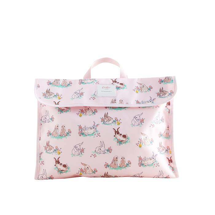 Kids Girl Satchel Bag Bunny Friends Pink