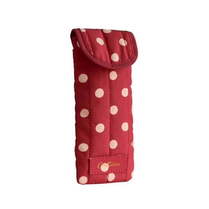 Female Glasses Case Red Spot Red