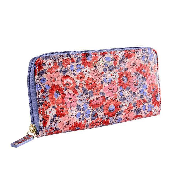 Female Continental Wallet Archive Ditsy Pink