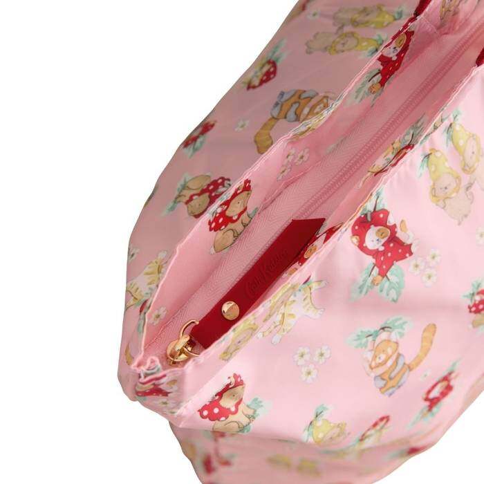 Female Large Foldaway Tote Friendly Fruit Pink 1