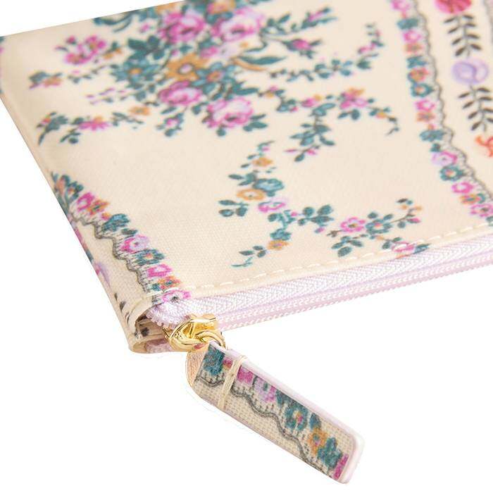 Female Zip Purse Archive Marble White 1