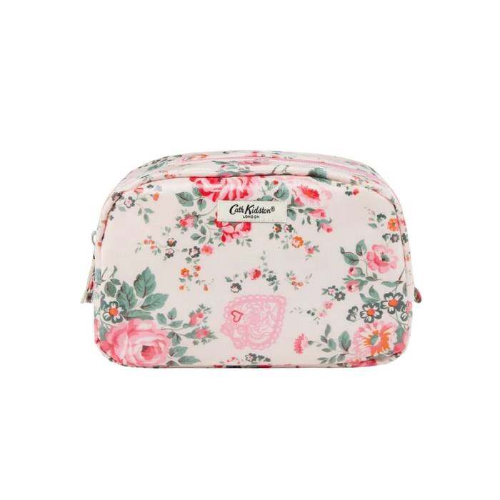 Female Cosmetic Bag Hackney Rose White