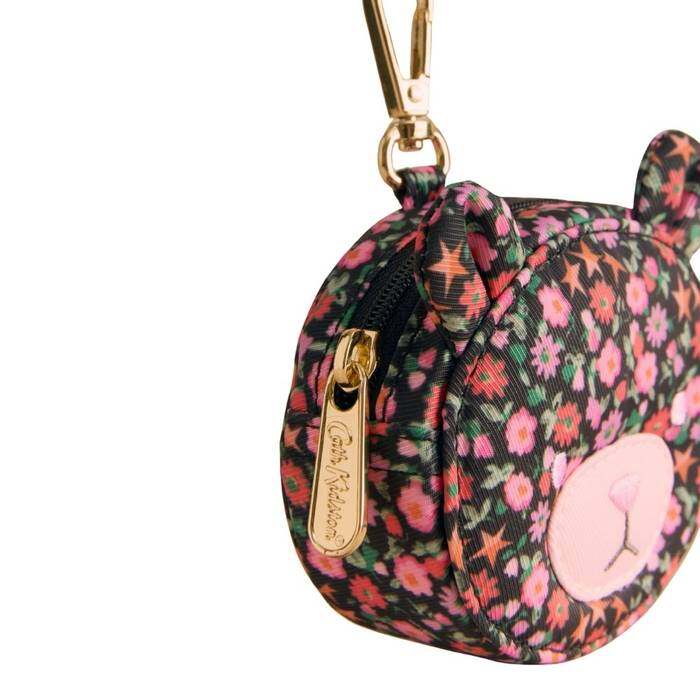 Female Coin Purse Bear Folding Star Black 1