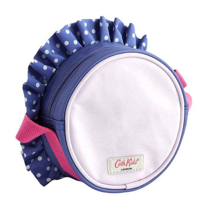 Kids Girl Crossbody Rosette Blue 1
