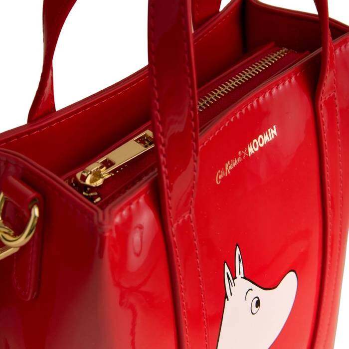 Female Patent Crossbody Moomin Mama Red 1