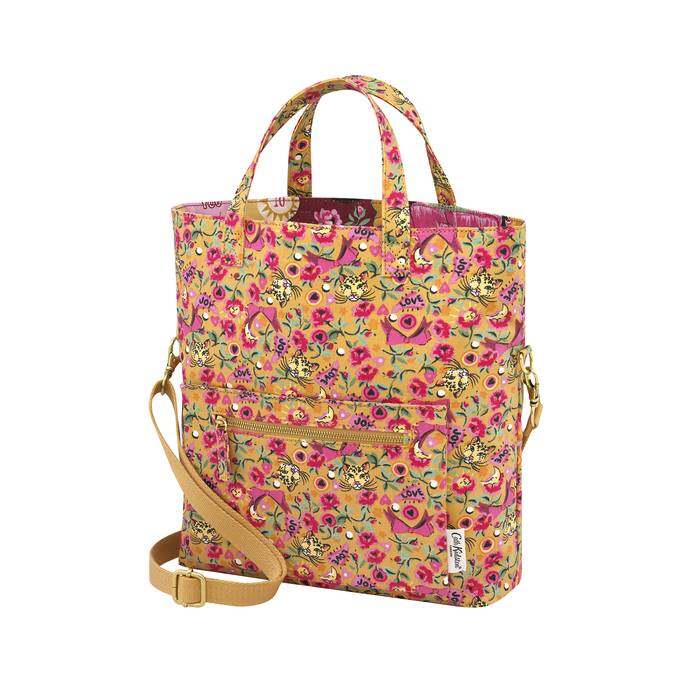 Pinball Ditsy Reversible Cross Body Yellow 1