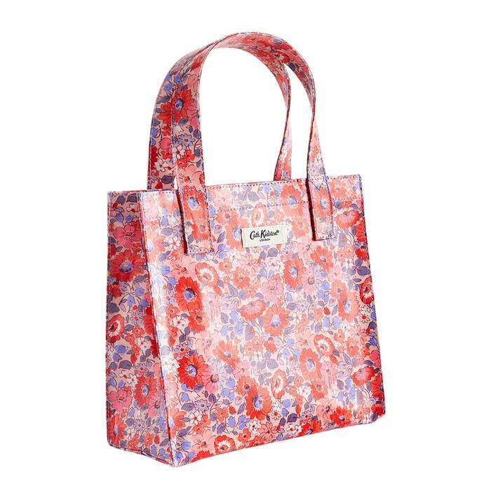 Female Small Bookbag Archive Ditsy Pink