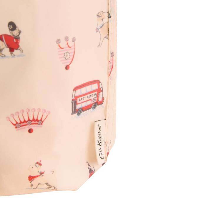 Female Foldaway Shopper Queenies London Cream 1