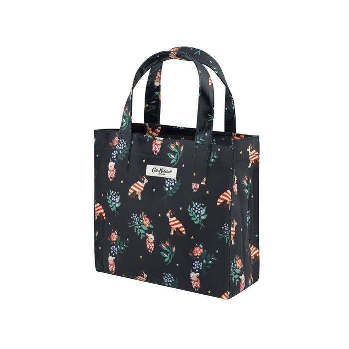 Small Bookbag Best Friends Navy 1