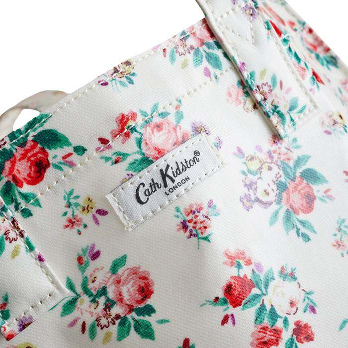 Female Large Bookbag Icon Bunches Ecru 1