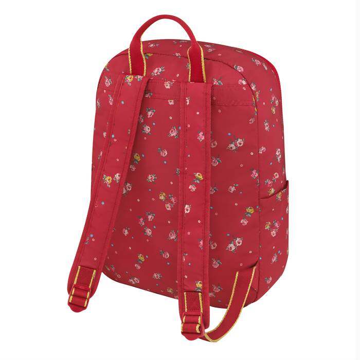 Foldaway Backpack Wimbourne Ditsy Red 1
