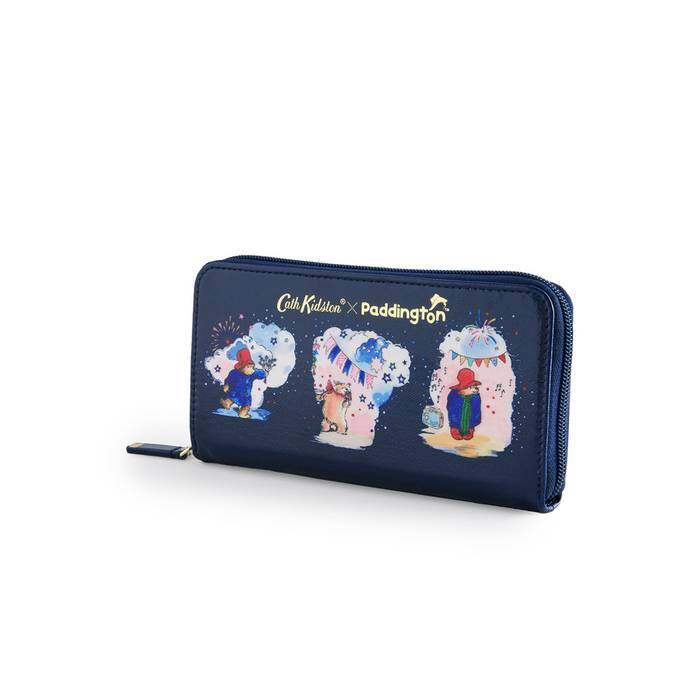Female Continental Wallet Paddington Party Navy