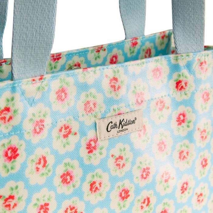 Female Medium Bookbag Provence Rose Blue 1