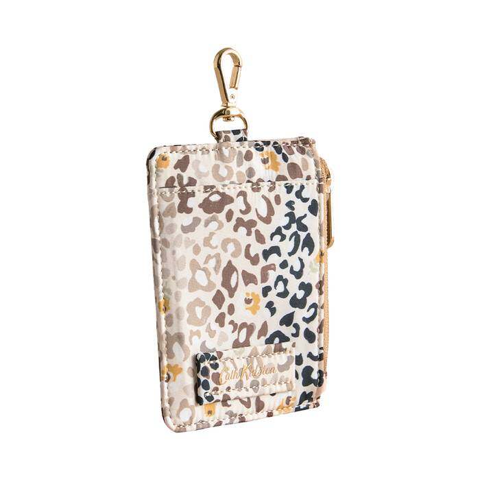 Female ID Coin Purse Cath Animal Yellow