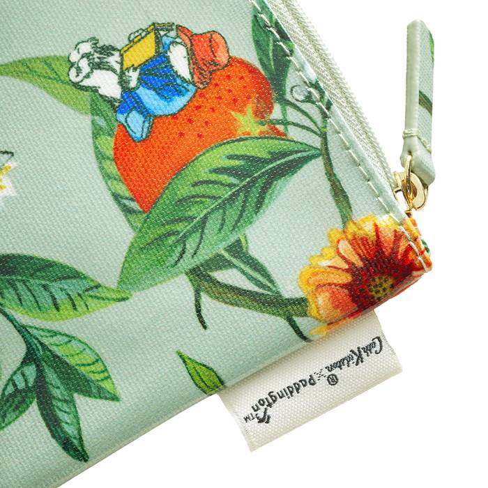 Female Zip Purse Paddington Oranges Green 1